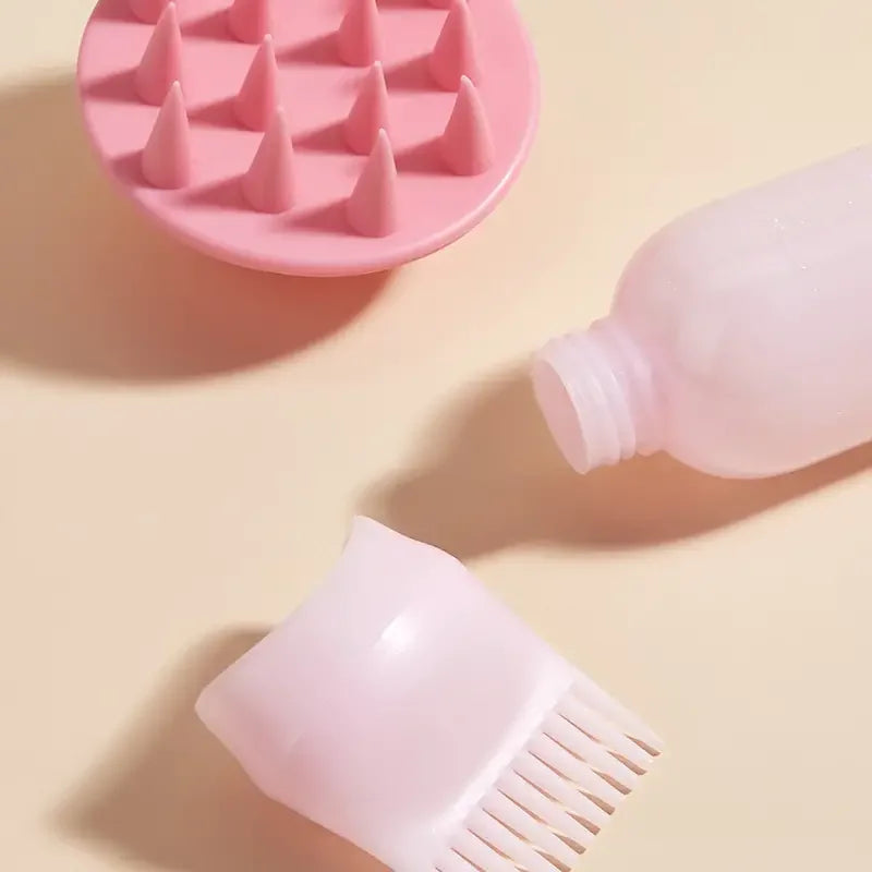 Tress Bliss Scalp Massager With Oil Applicator